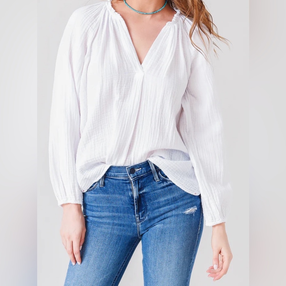 NWT Xirena Camila top in white size M